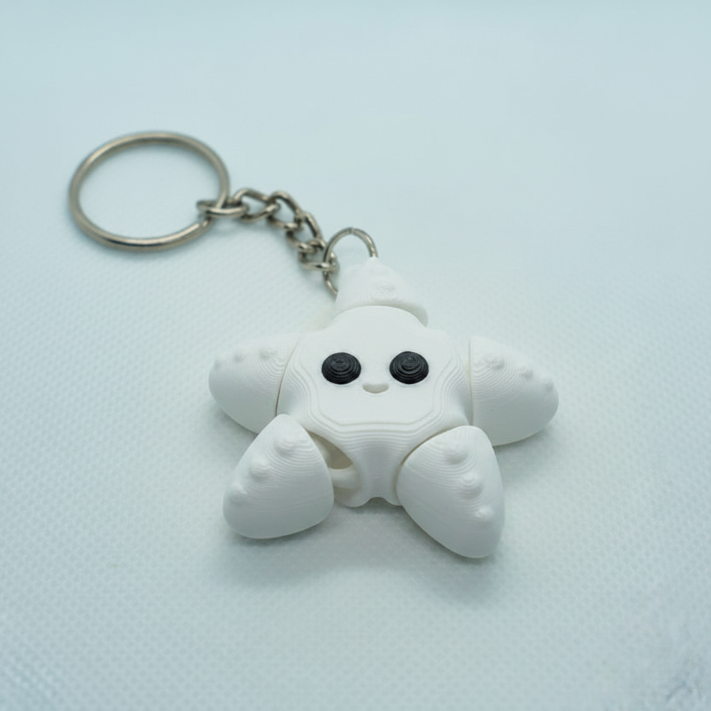 Baby Starfish Bag Charm