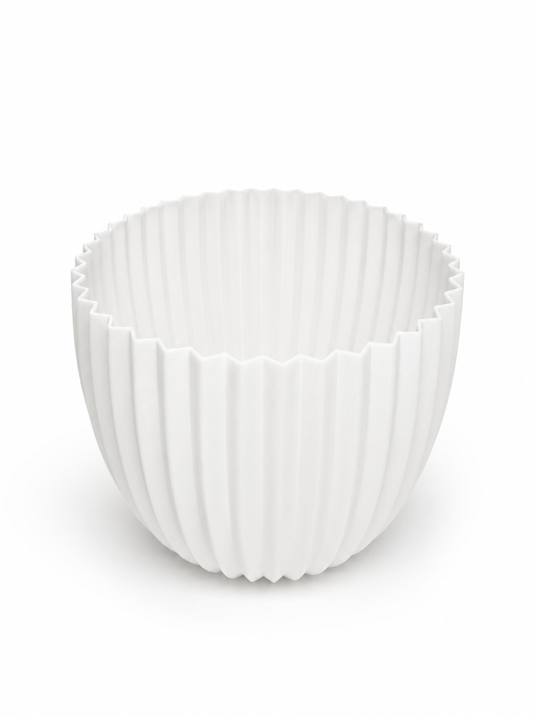 white vase