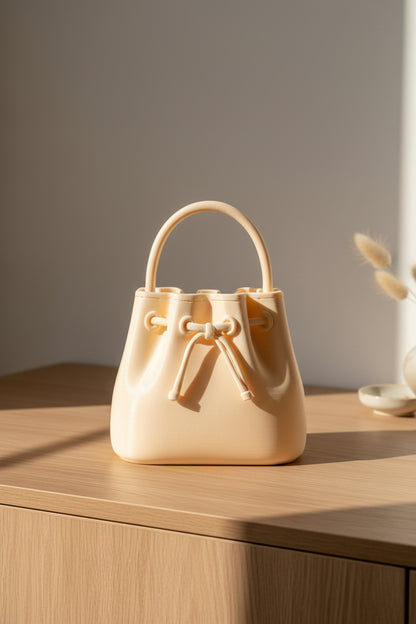 Bag-Shaped Makeup Brush Holder