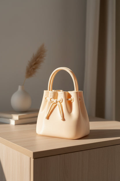 Bag-Shaped Makeup Brush Holder