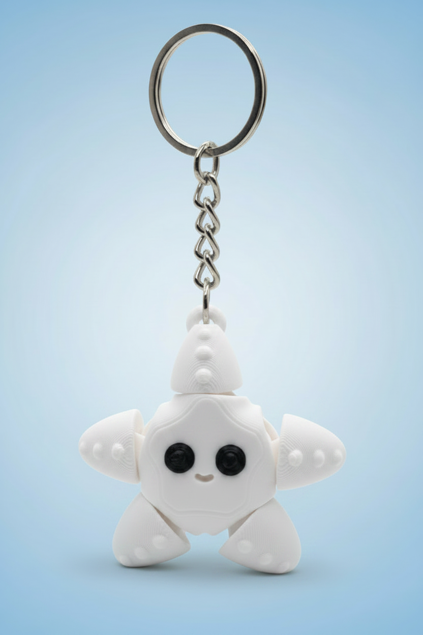Baby Starfish Bag Charm