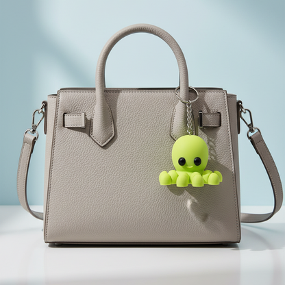 Baby Octopus Bag Charm