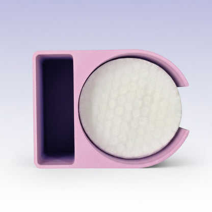 makeup pad holder
